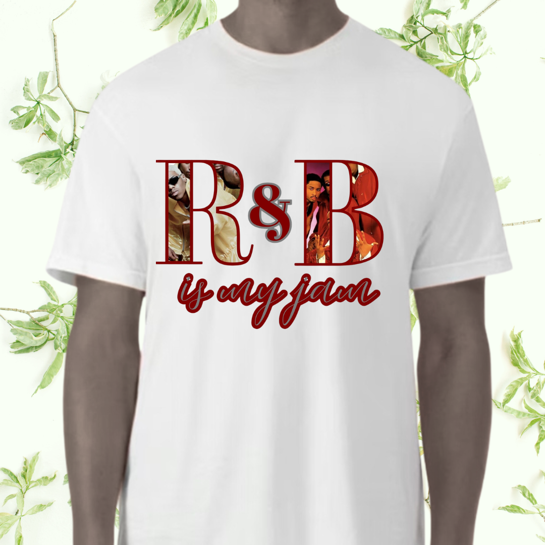 R&B Is My Jam T-Shirt | Vintage Music Lover Graphic Tee