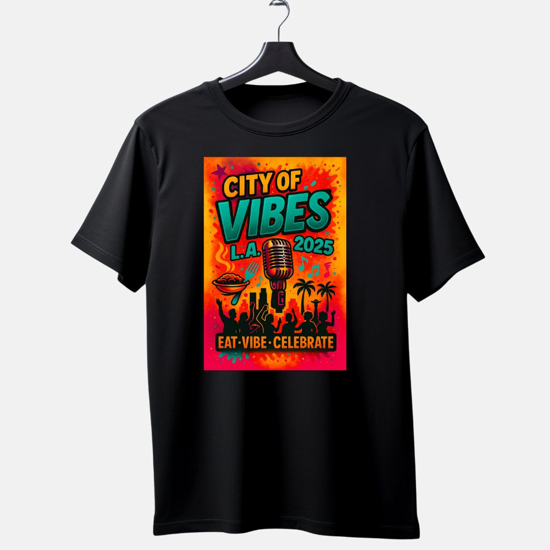 City of Vibes Short-Sleeve T-Shirt – Taste of Soul Exclusive Ivriy American™