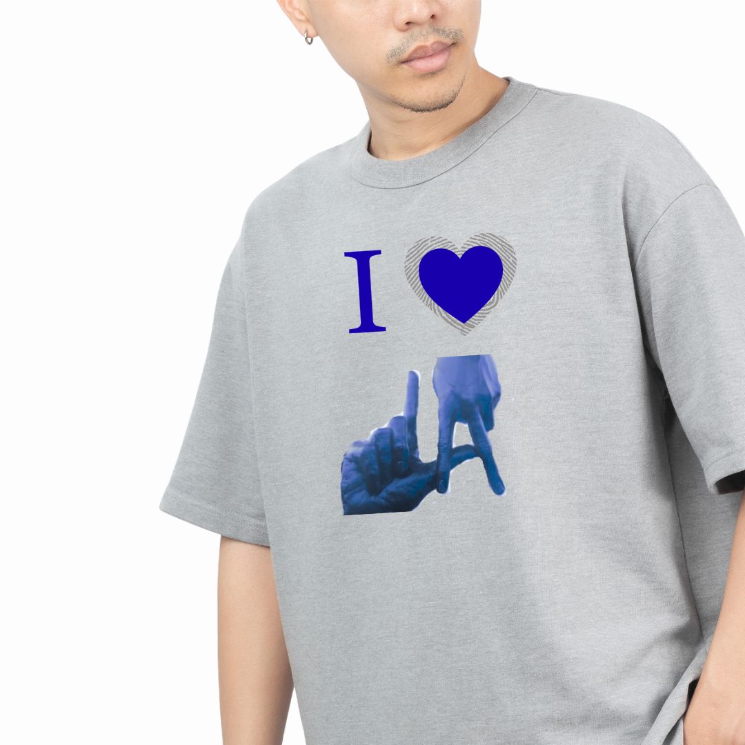 I Love L.A. Short-Sleeve T-Shirt Ivriy American™