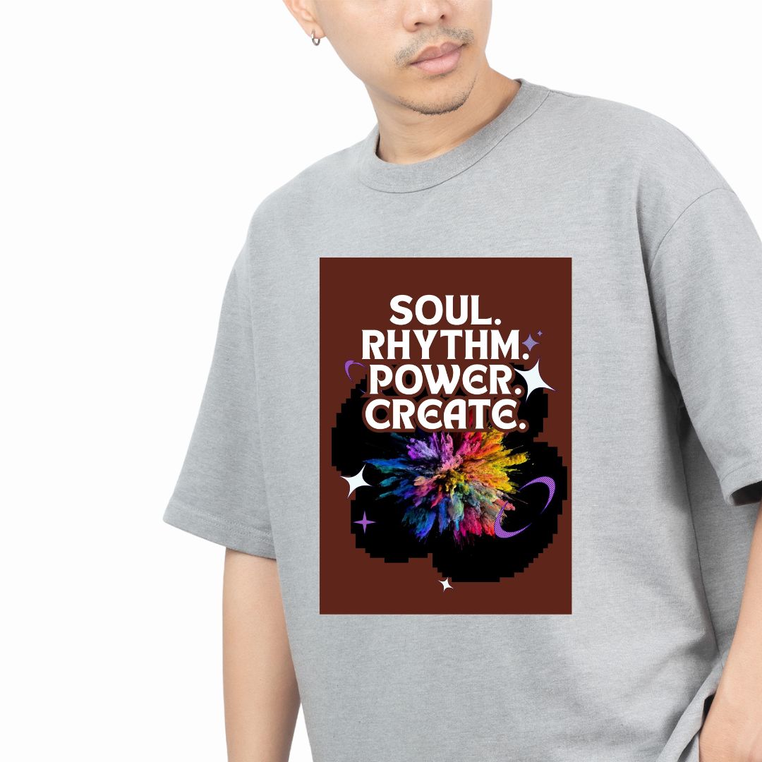 Soul Rhythm Power Create – Unisex Short Sleeve Tee