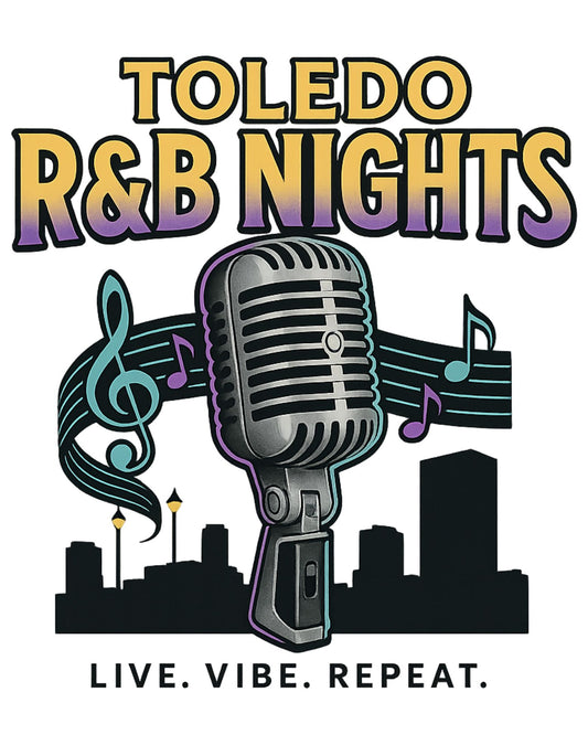 Toledo R&B Nights T-Shirt – Live. Vibe. Repeat.