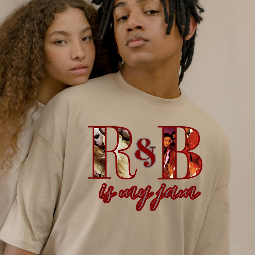 R&B Is My Jam T-Shirt – Retro Soul & Rhythm Style