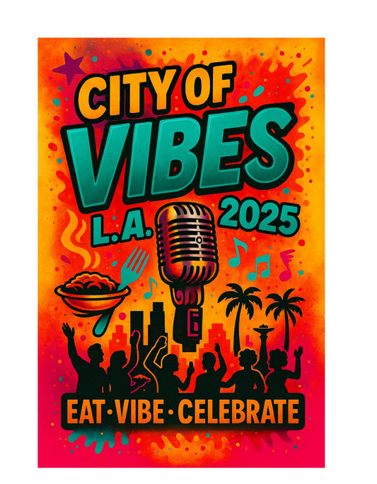 City of Vibes Short-Sleeve T-Shirt – Taste of Soul Exclusive Ivriy American™