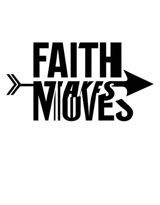 Faith Makes Moves Short-Sleeve T-Shirt Ivriy American™