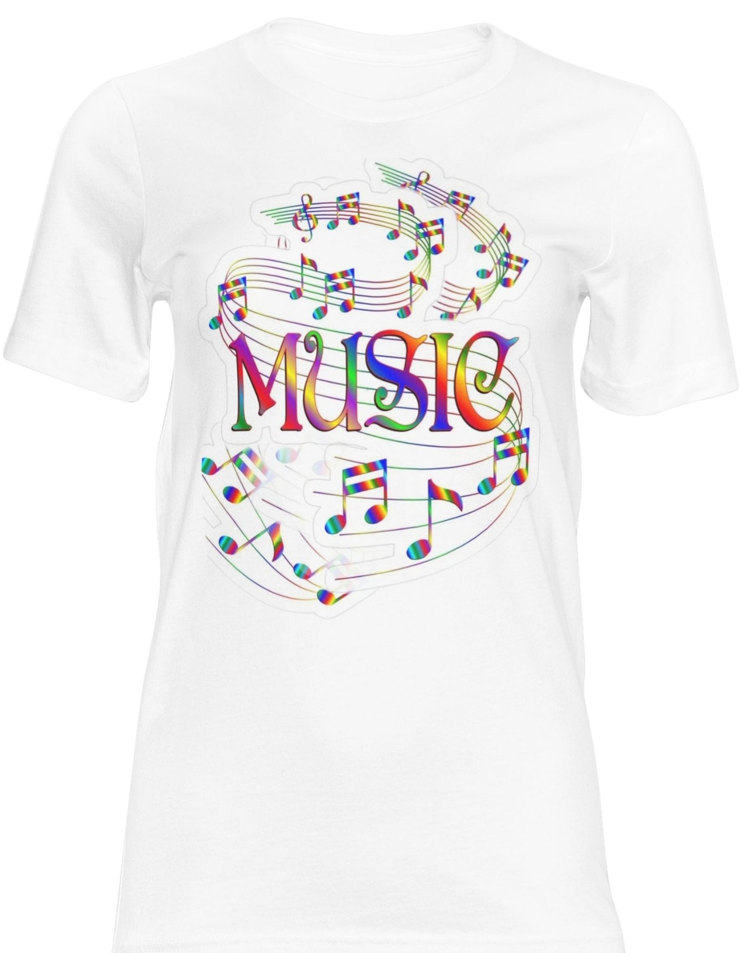 MUSIC Notes Short Sleeve T-Shirt – Unisex