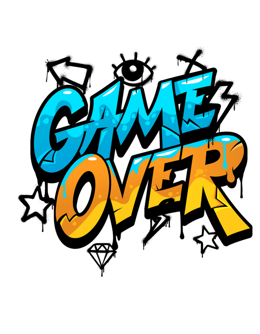 GAME OVER Short Sleeve T-Shirt – Unisex Streetwear