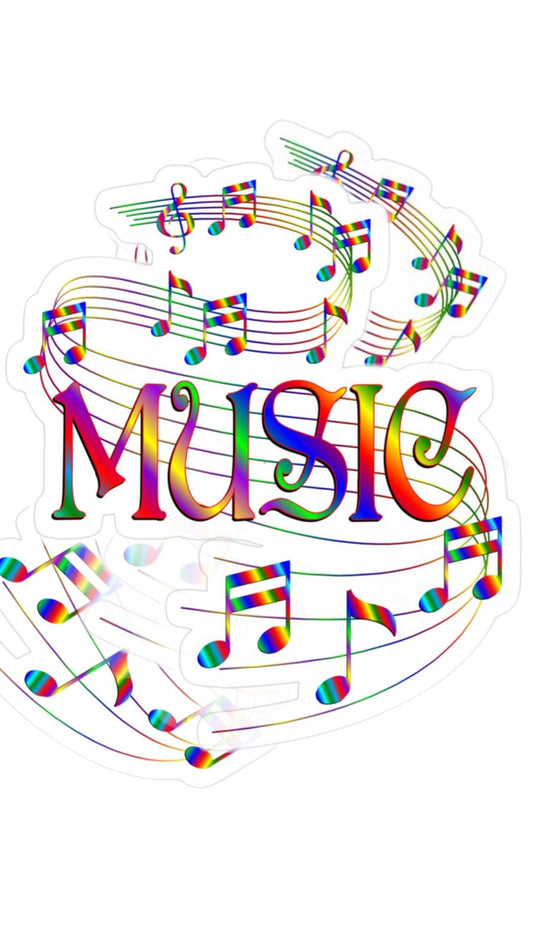 MUSIC Notes Short Sleeve T-Shirt – Unisex