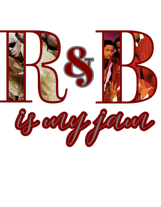 R&B Is My Jam T-Shirt – Retro Soul & Rhythm Style