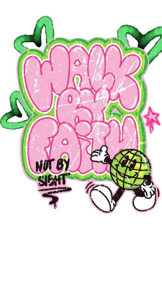 Walk by Faith, Not by Sight – Unisex Short Sleeve T-Shirt