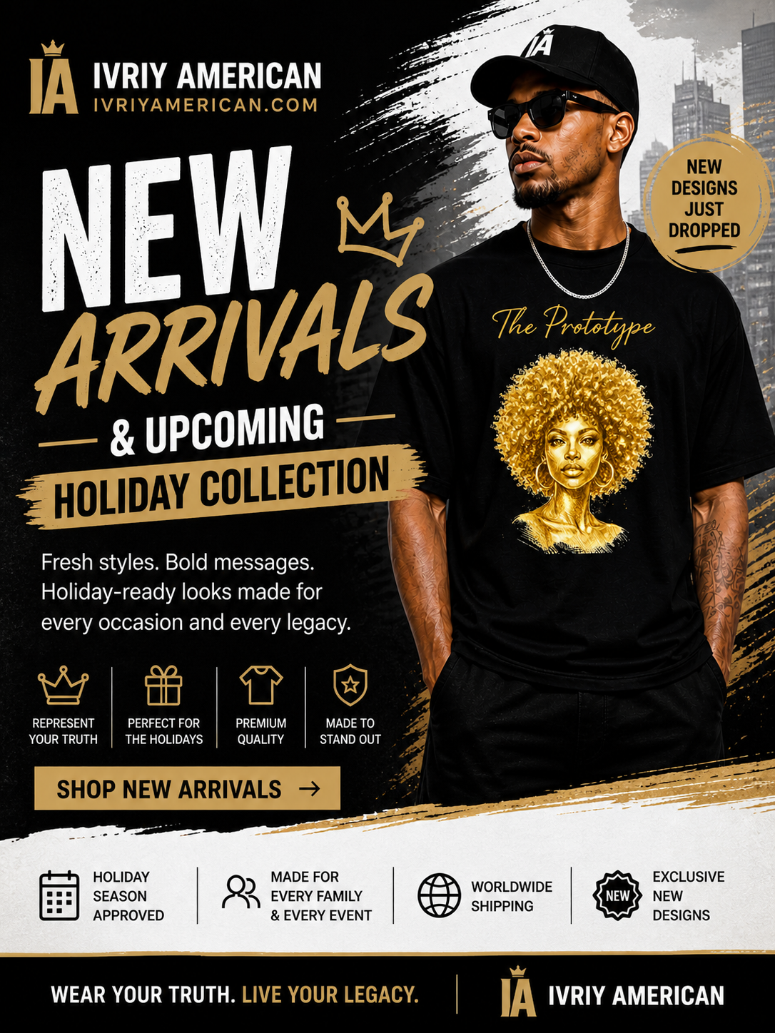 New Arrivals & Upcoming Holiday T-Shirts Collection