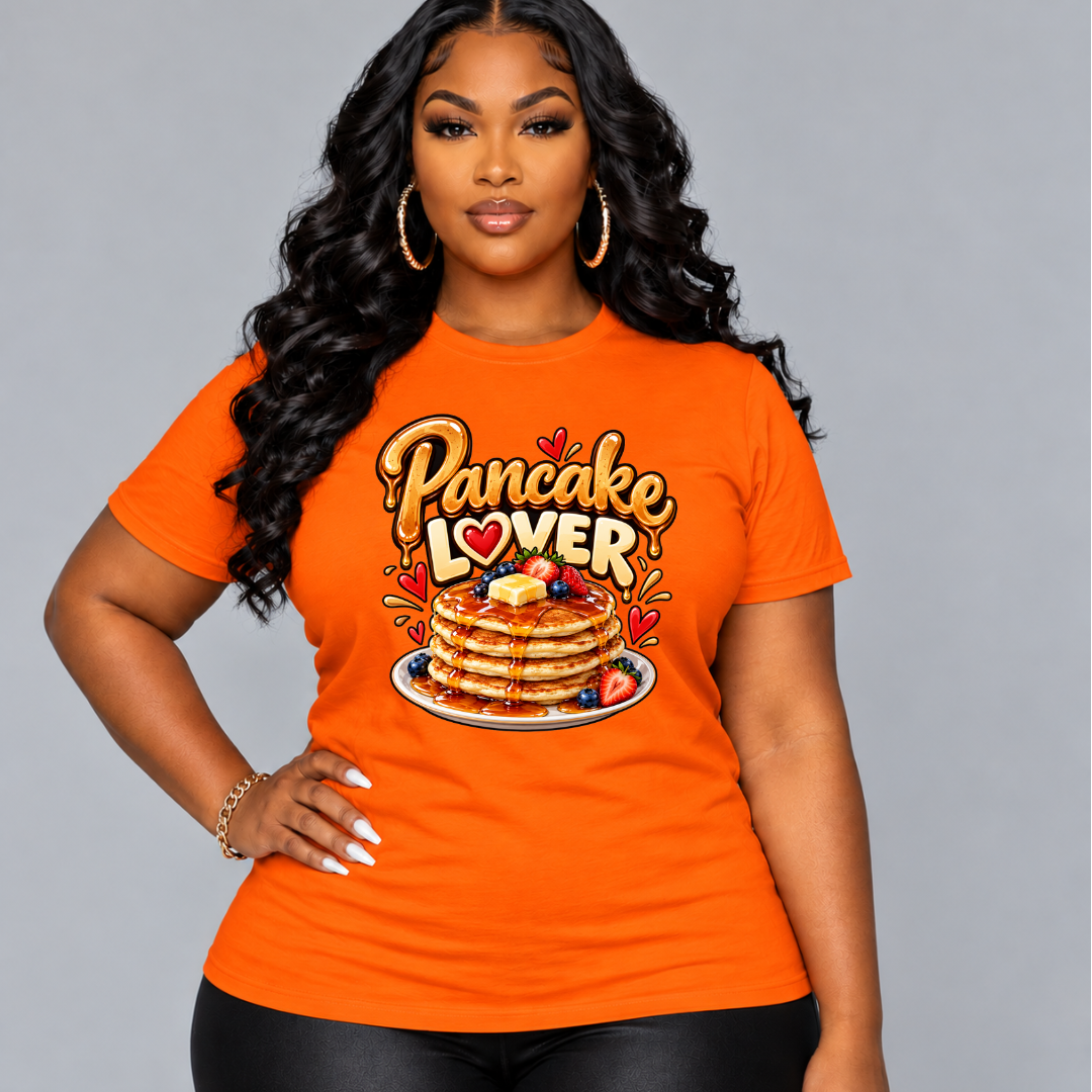 Pancake Lover T-Shirt – Stack Up the Good Vibes