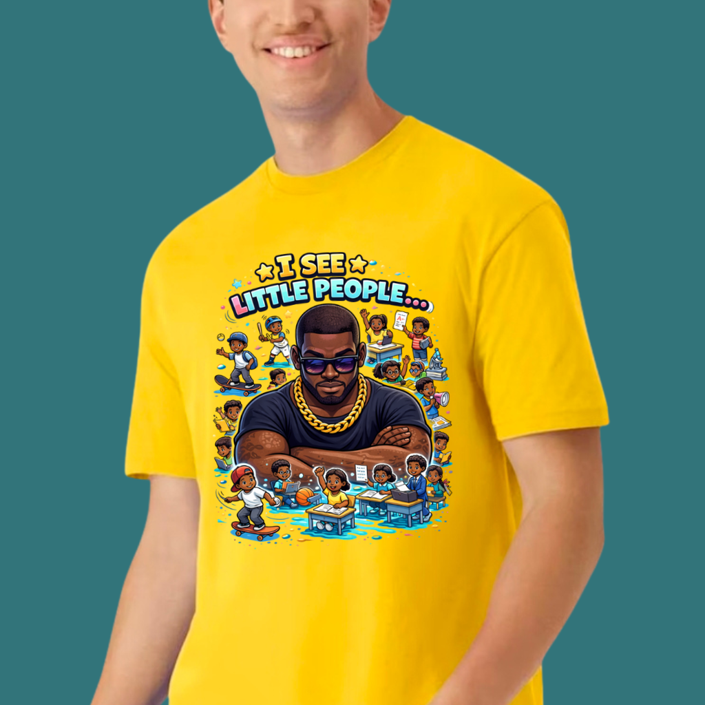 I See Little People Graphic T-Shirt | Family Humor Shirt