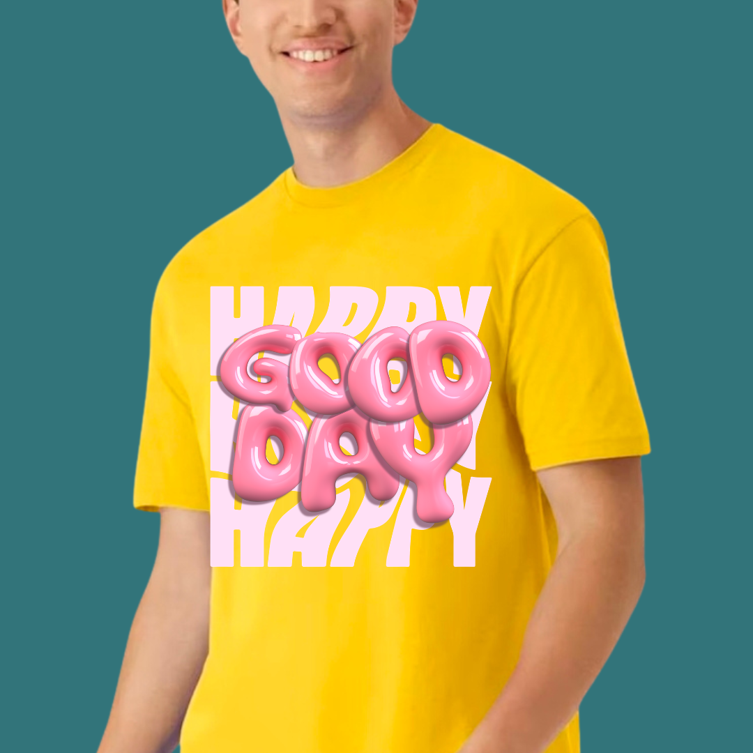 Good Day T-Shirt | Positive Vibes Graphic Tee | Ivriy American