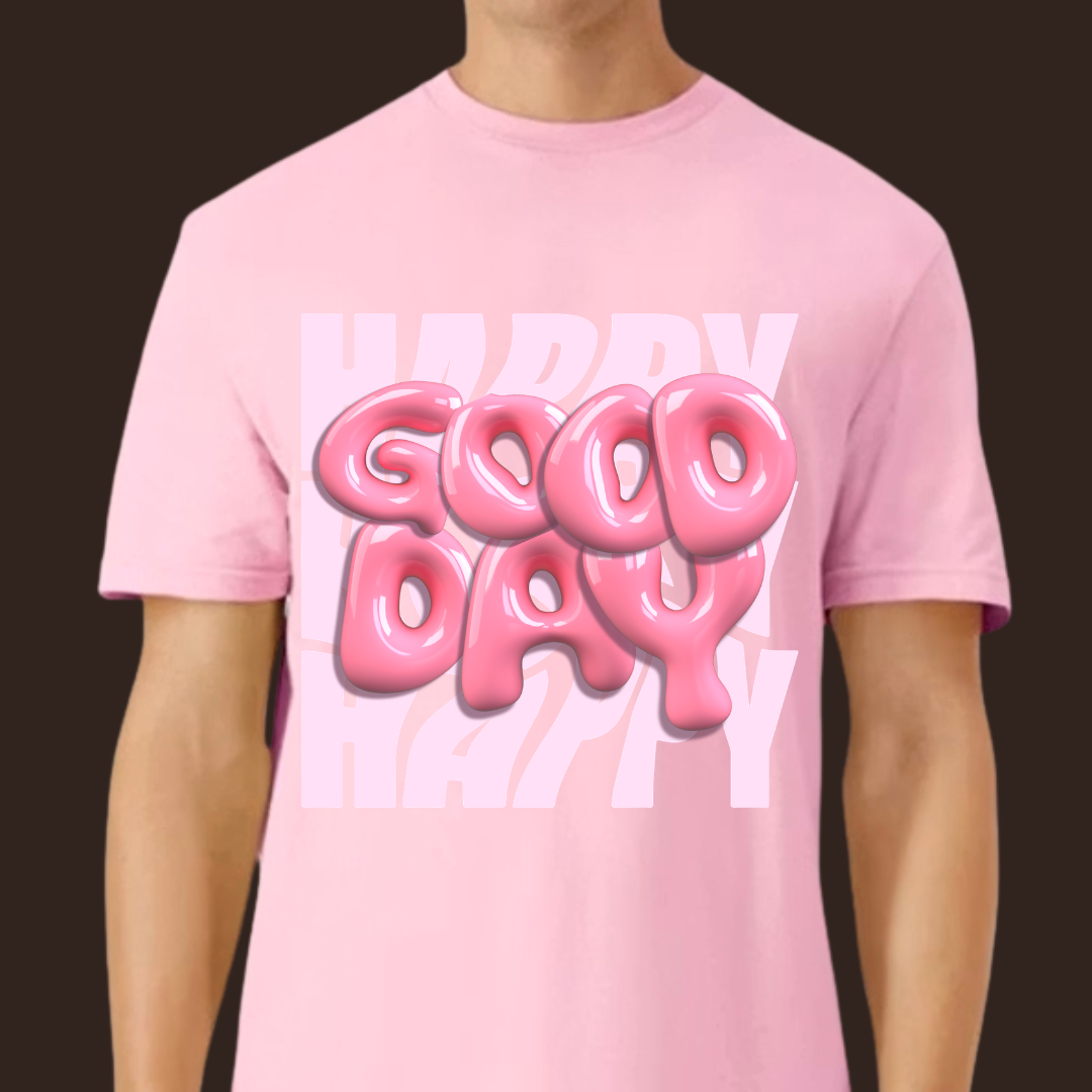 Good Day T-Shirt | Positive Vibes Graphic Tee | Ivriy American