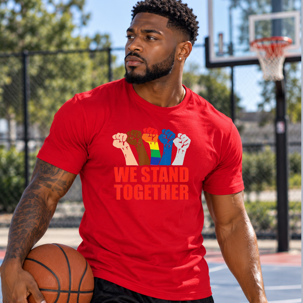 We Stand Together T-Shirt | Unity, Strength & Community Graphic Tee