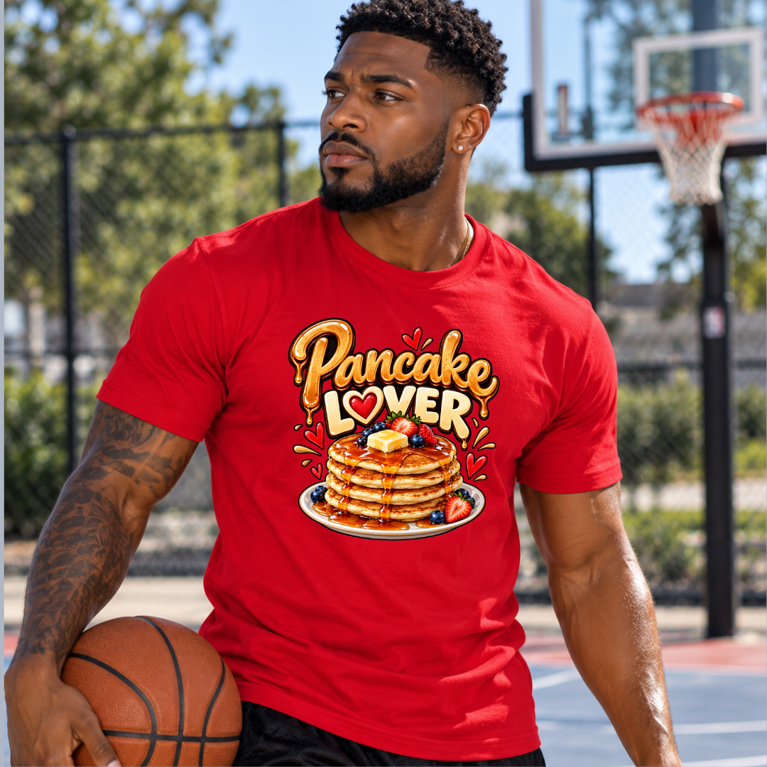 Pancake Lover T-Shirt – Stack Up the Good Vibes