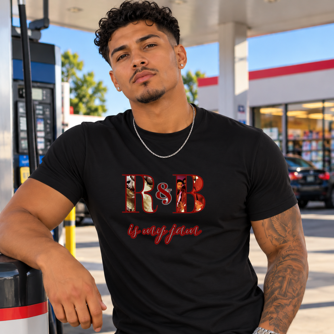 R&B Is My Jam T-Shirt | Vintage Music Lover Graphic Tee