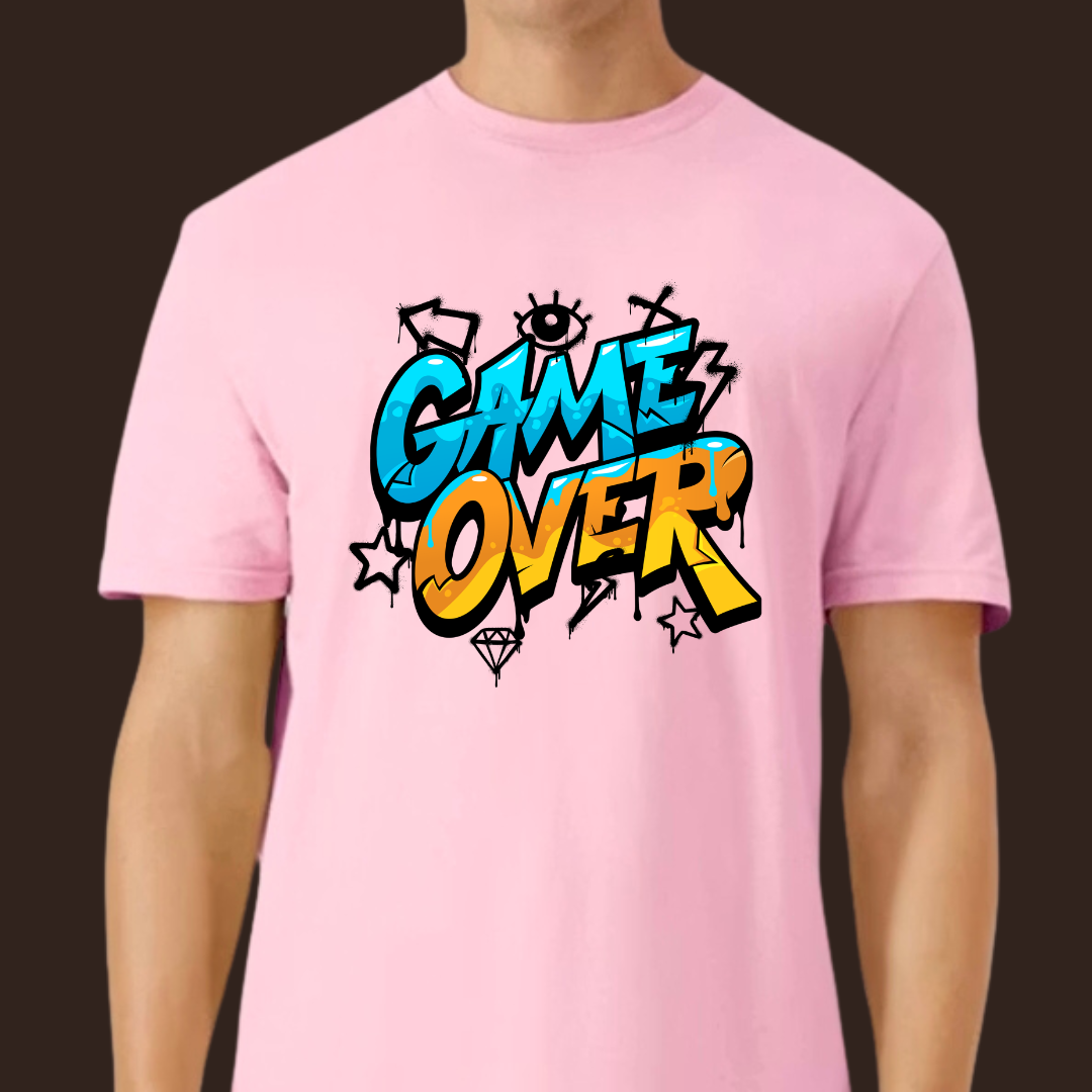 GAME OVER Short Sleeve T-Shirt – Unisex Streetwear