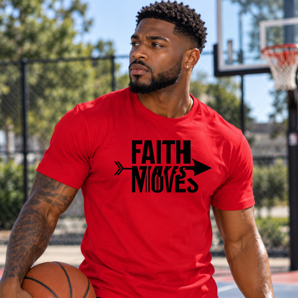 Faith Takes Moves Short-Sleeve T-Shirt Ivriy American™