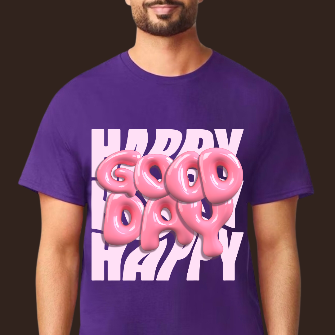 Good Day T-Shirt | Positive Vibes Graphic Tee | Ivriy American
