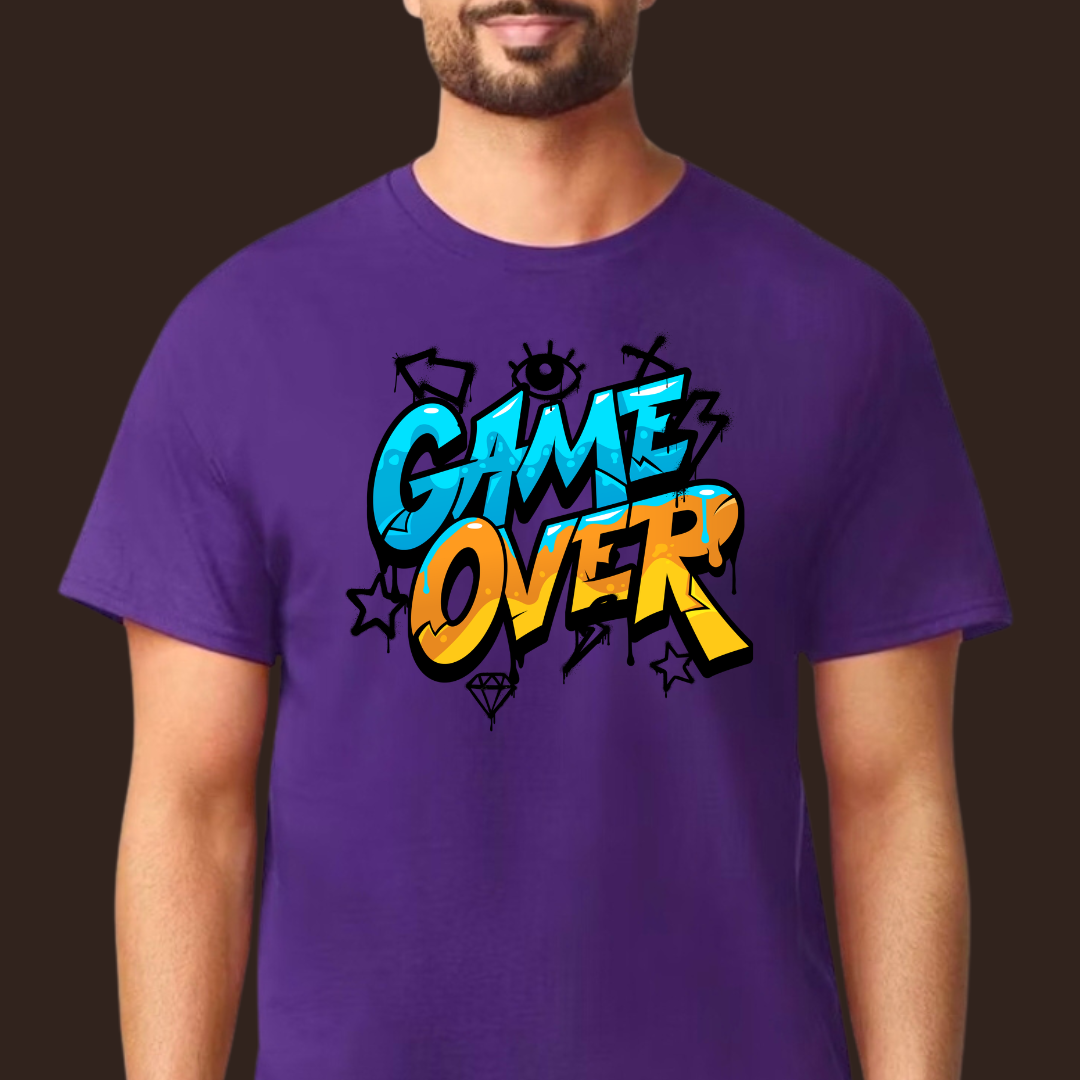 GAME OVER Short Sleeve T-Shirt – Unisex Streetwear