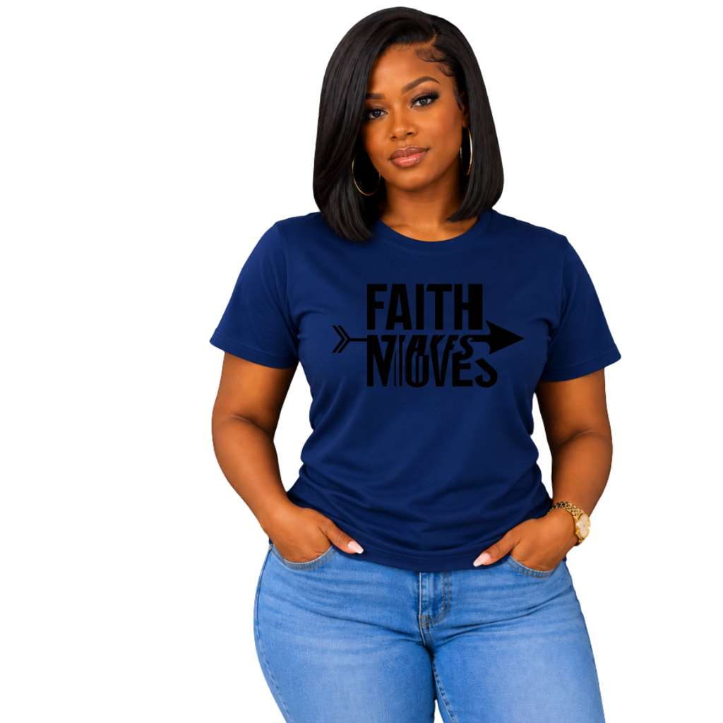 Faith Takes Moves Short-Sleeve T-Shirt Ivriy American™