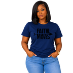 Faith Takes Moves Short-Sleeve T-Shirt Ivriy American™