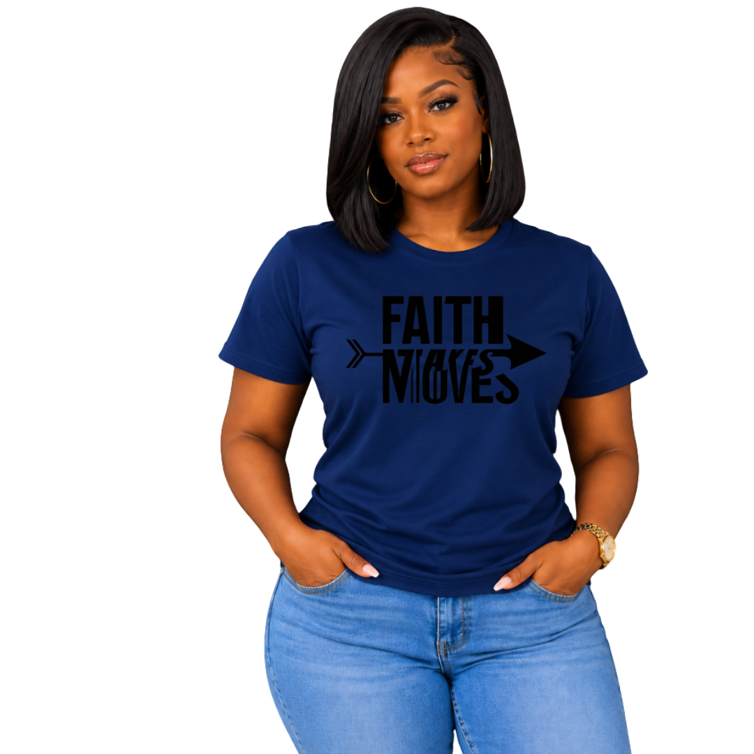 Faith Takes Moves Short-Sleeve T-Shirt Ivriy American™