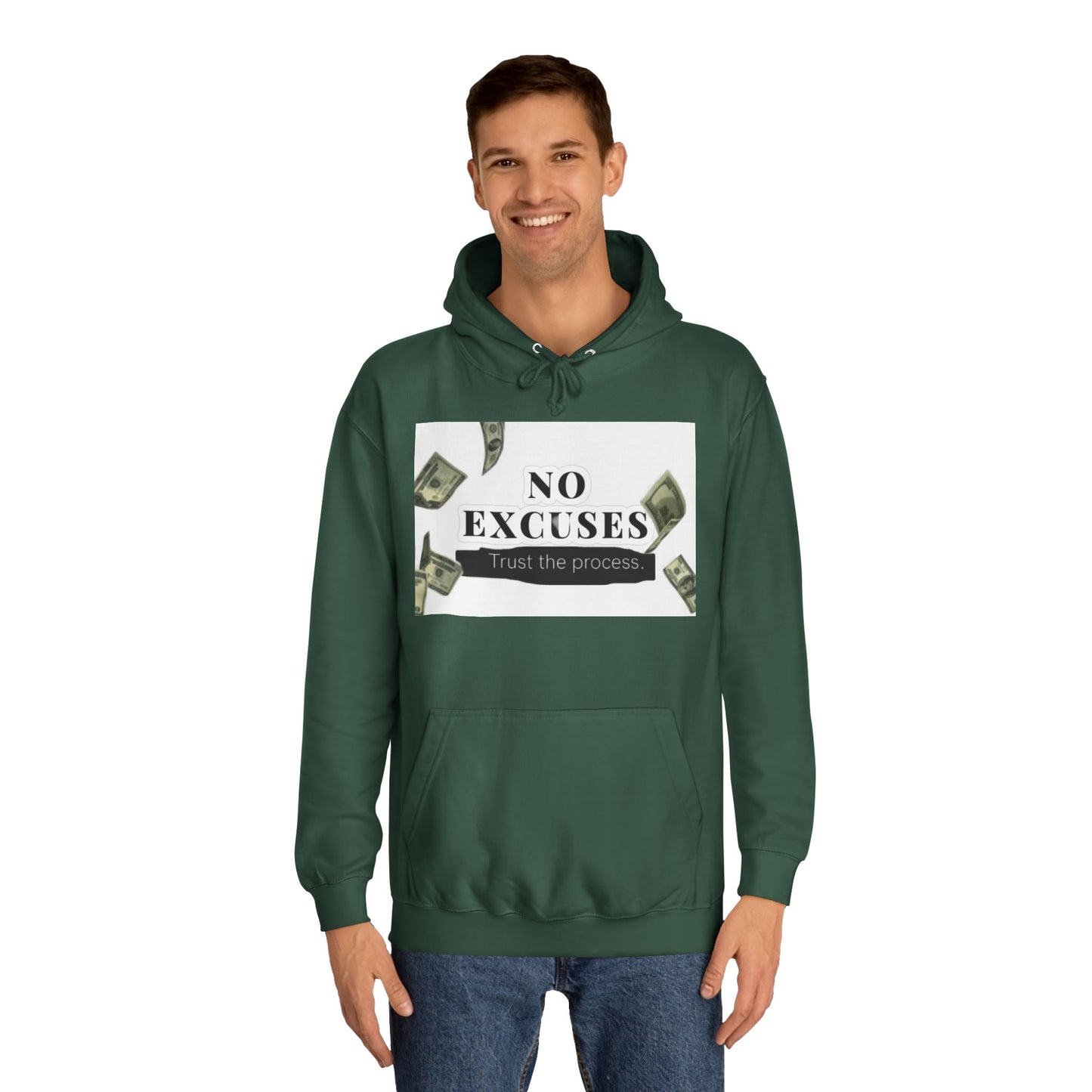 "No Excuses" Unisex Hoodie