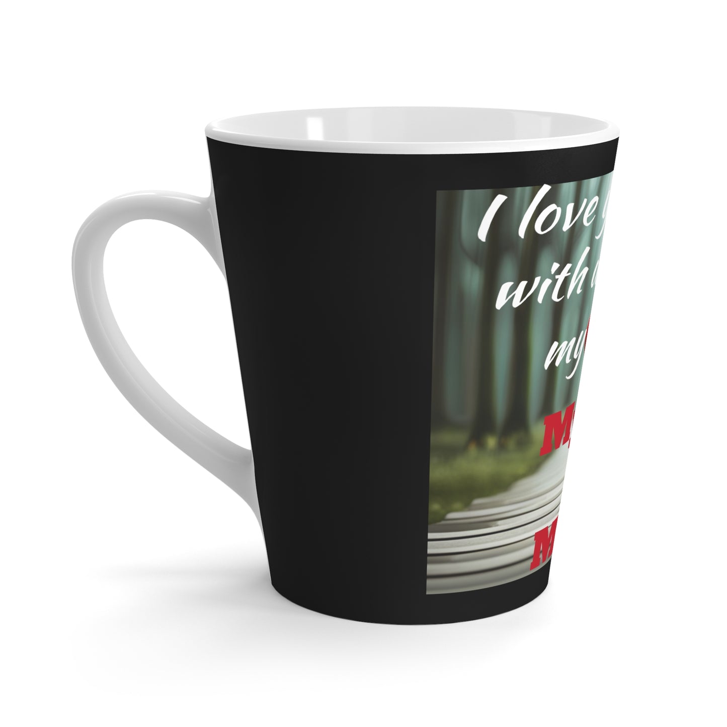 "Friend & Sister" Ivriy American Latte Mug