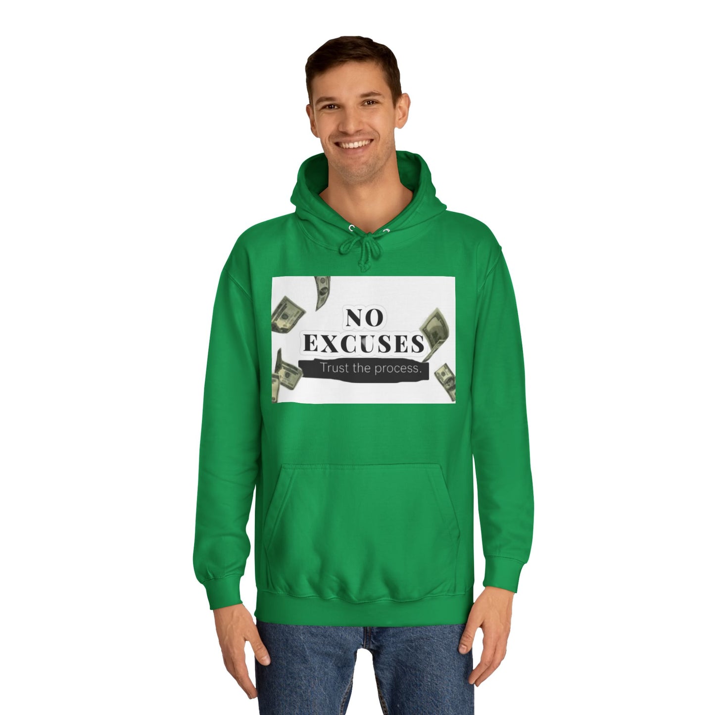 "No Excuses" Unisex Hoodie