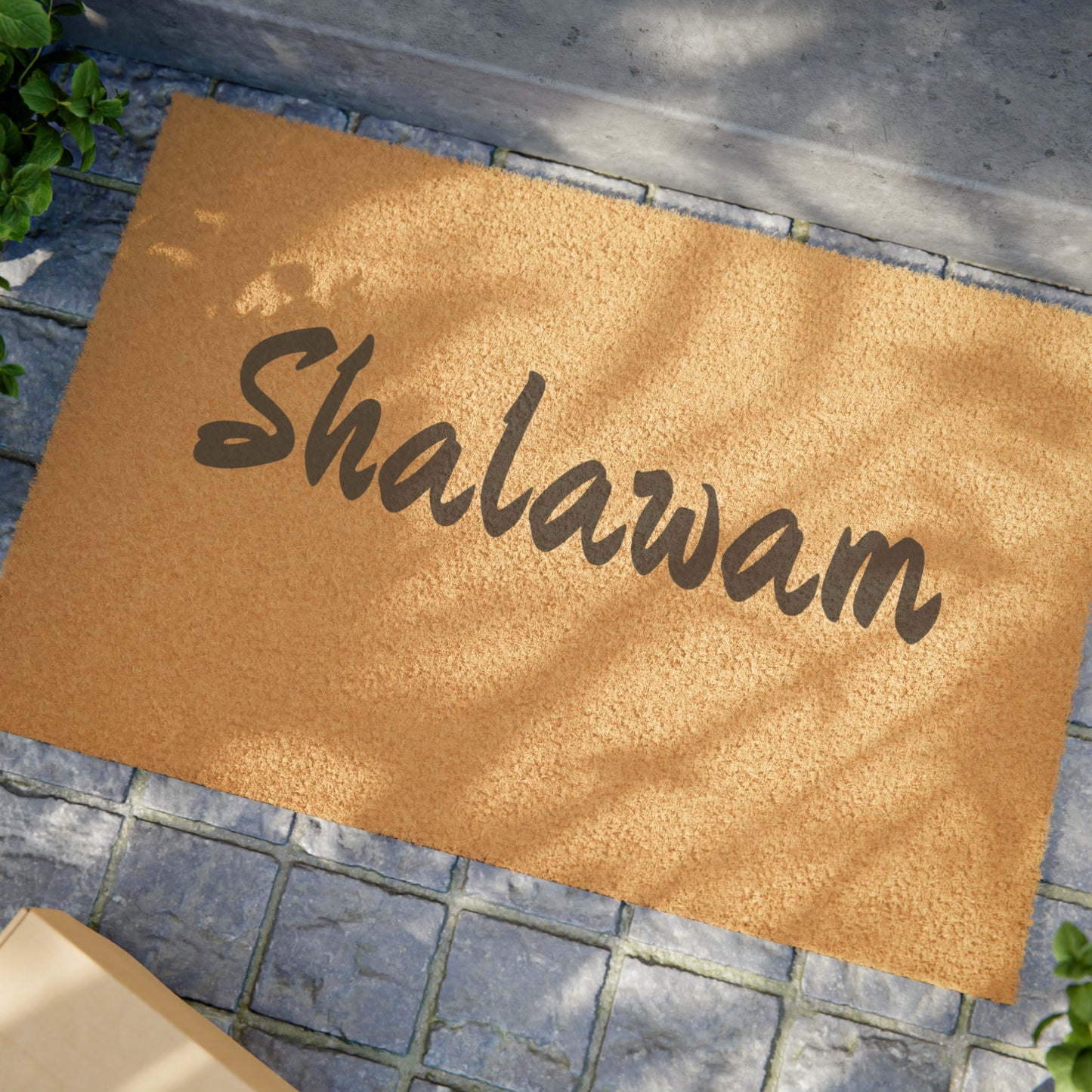 Shalom/Doormat/Christian/Welcome Mat