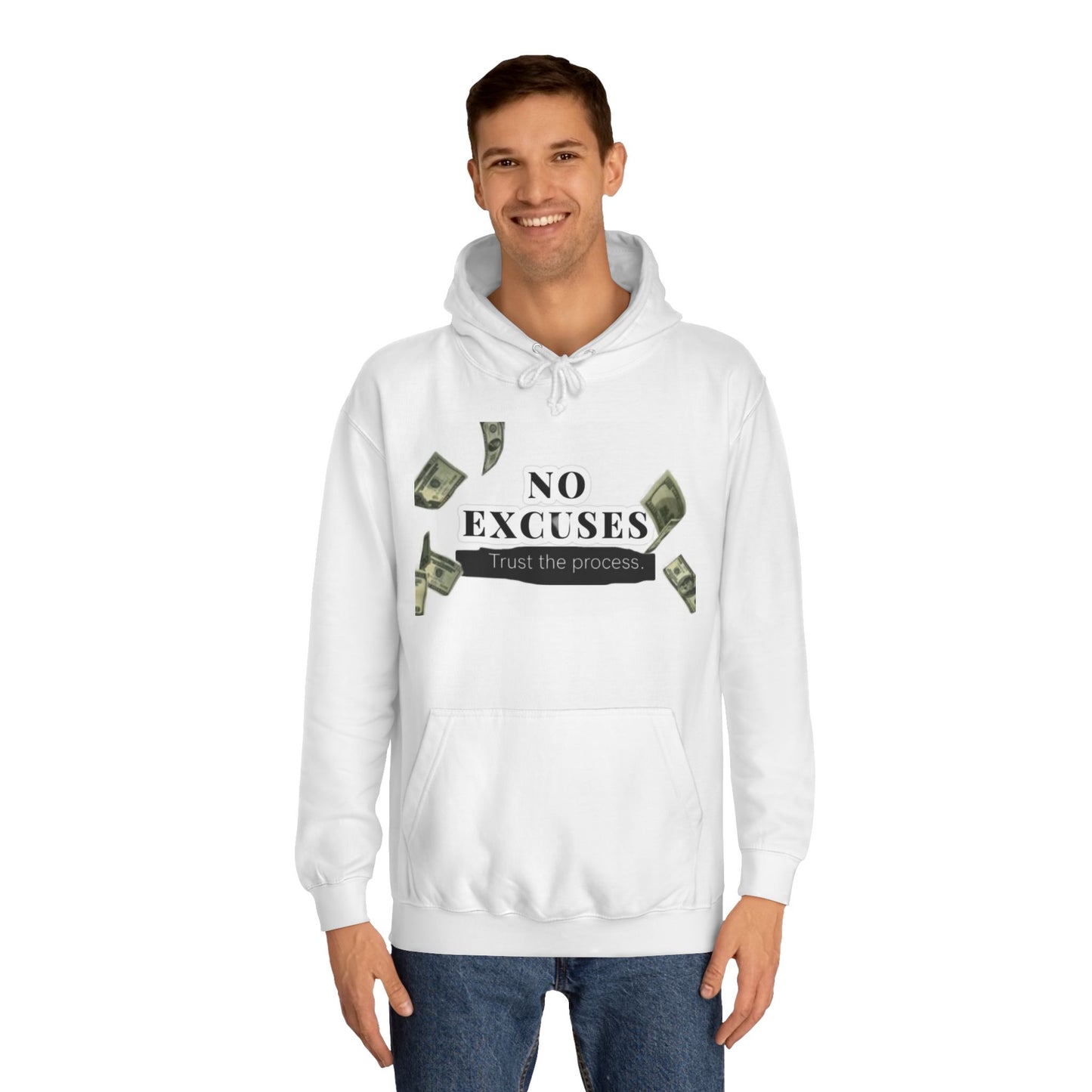 "No Excuses" Unisex Hoodie