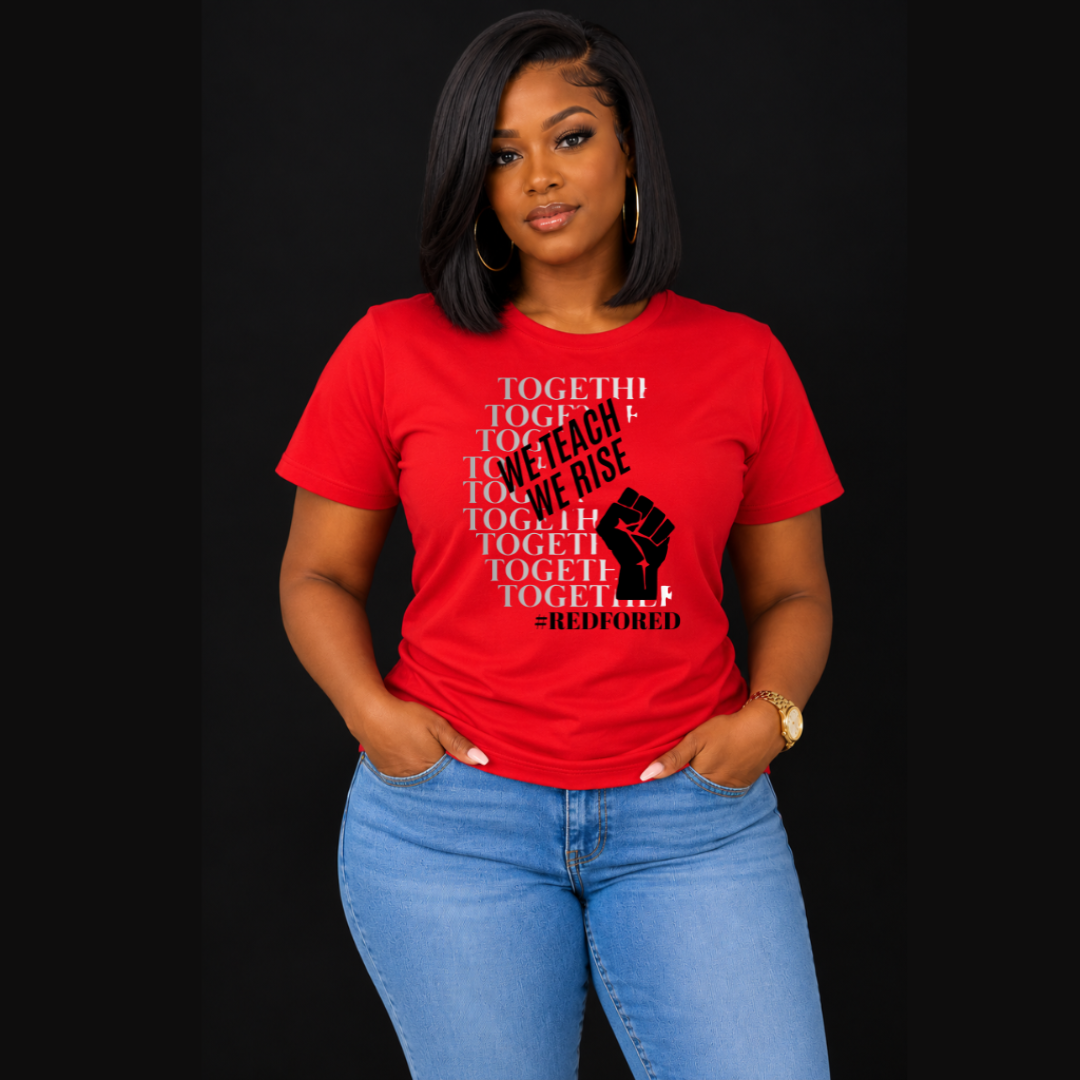 TOGETHER. We Rise (Unity Statement Tee)
