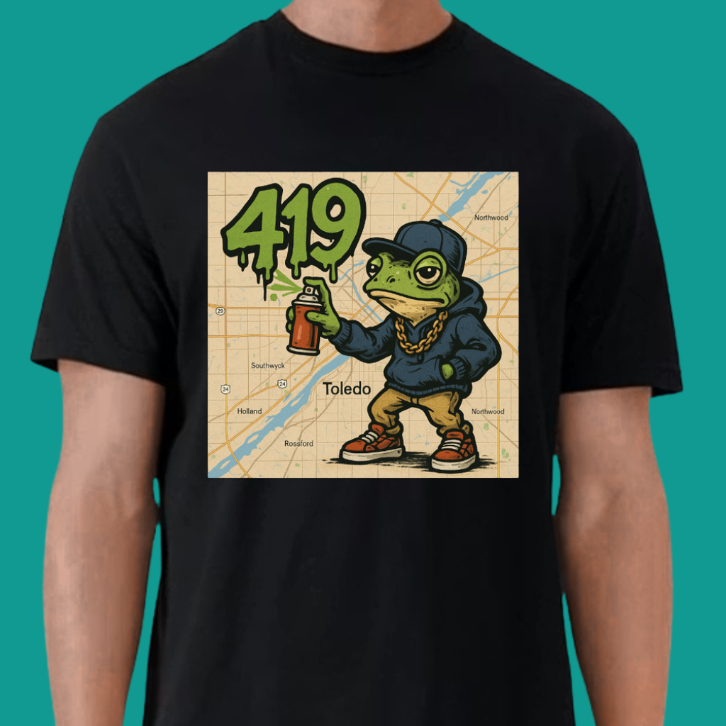 419 Toledo Frog T-Shirt