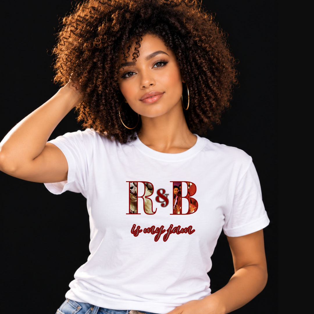 R&B Is My Jam T-Shirt | Vintage Music Lover Graphic Tee