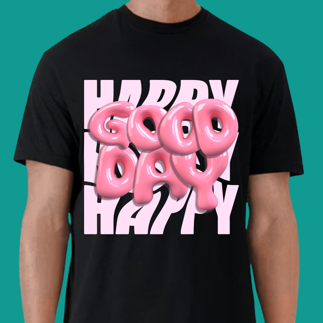 Good Day T-Shirt | Positive Vibes Graphic Tee | Ivriy American