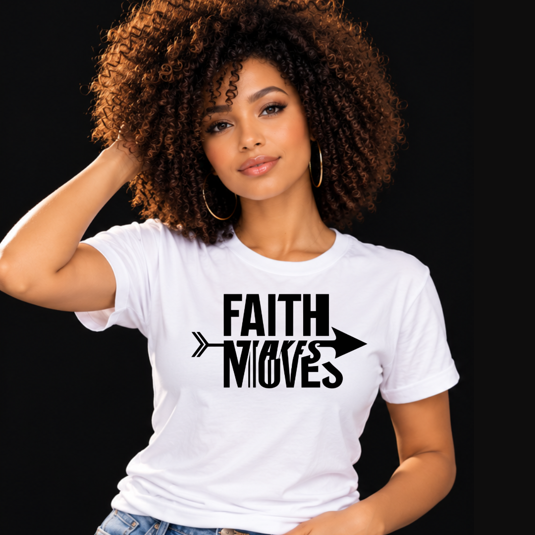 Faith Takes Moves Short-Sleeve T-Shirt Ivriy American™
