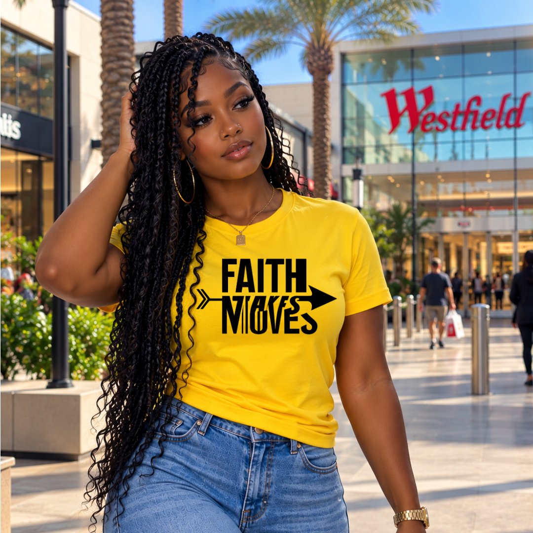 Faith Takes Moves Short-Sleeve T-Shirt Ivriy American™