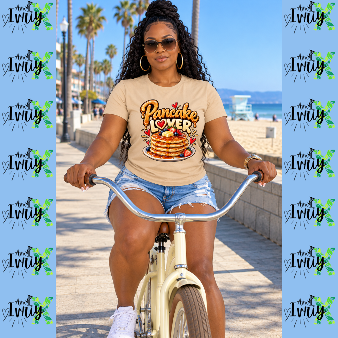 Pancake Lover T-Shirt – Stack Up the Good Vibes