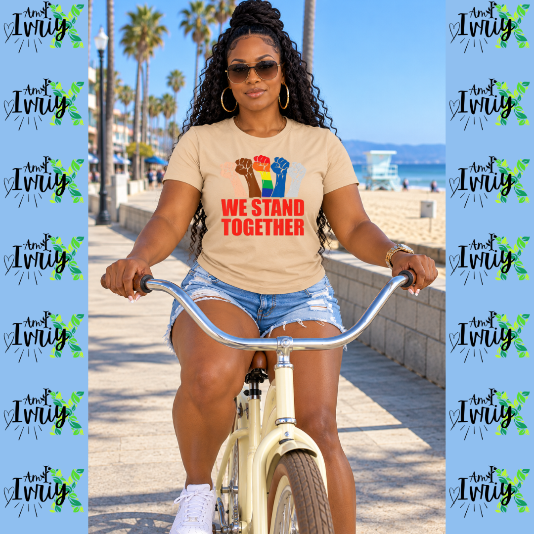We Stand Together T-Shirt | Unity, Strength & Community Graphic Tee