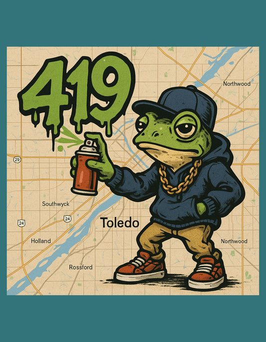 419 Toledo Frog T-Shirt