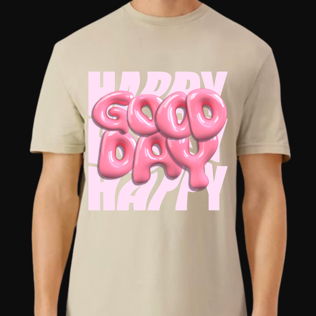 Good Day T-Shirt | Positive Vibes Graphic Tee | Ivriy American
