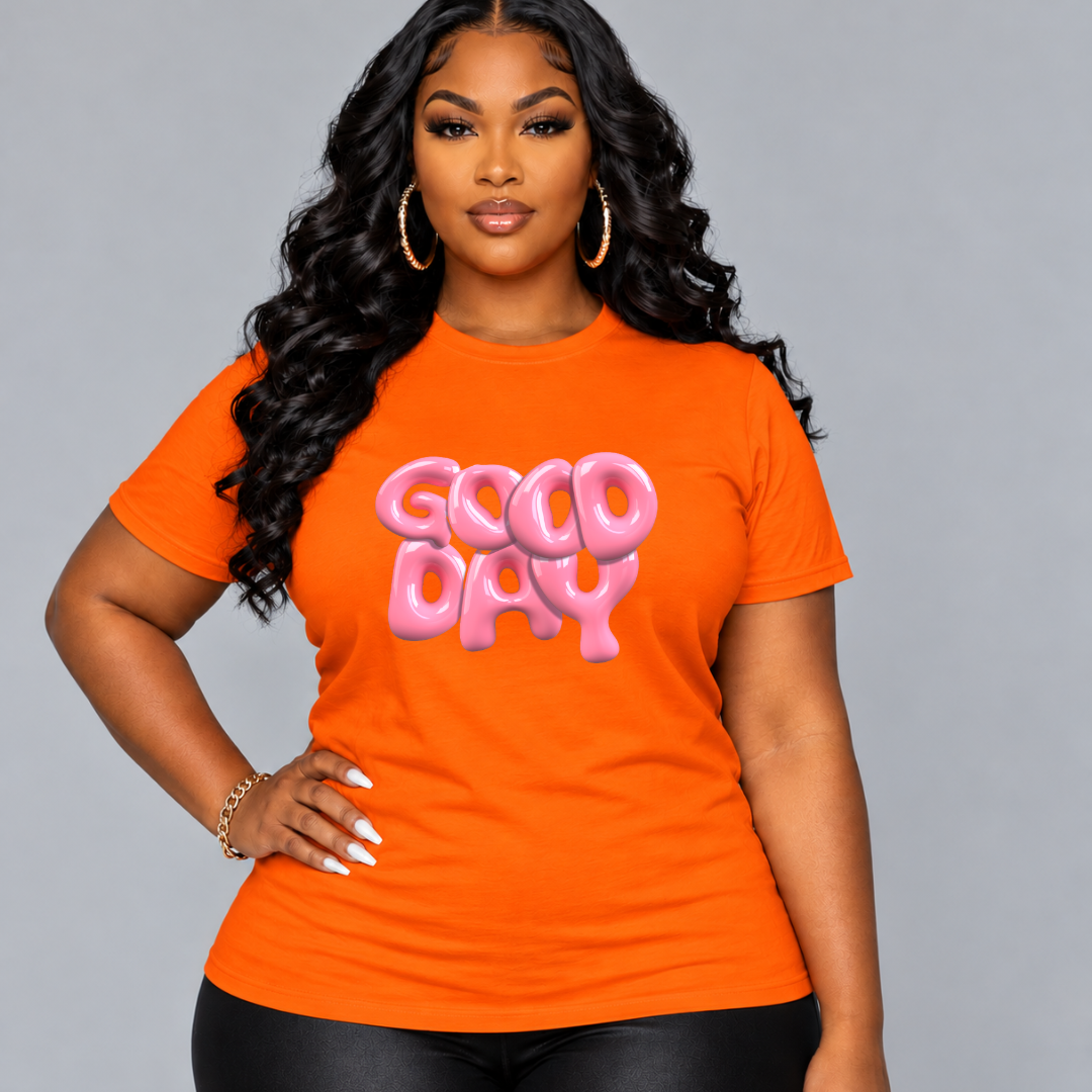 Good Day T-Shirt | Positive Vibes Graphic Tee | Ivriy American