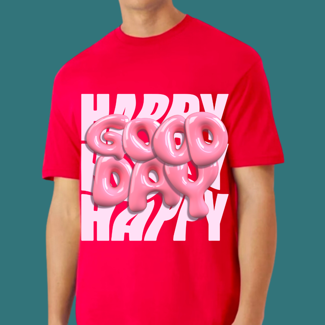 Good Day T-Shirt | Positive Vibes Graphic Tee | Ivriy American