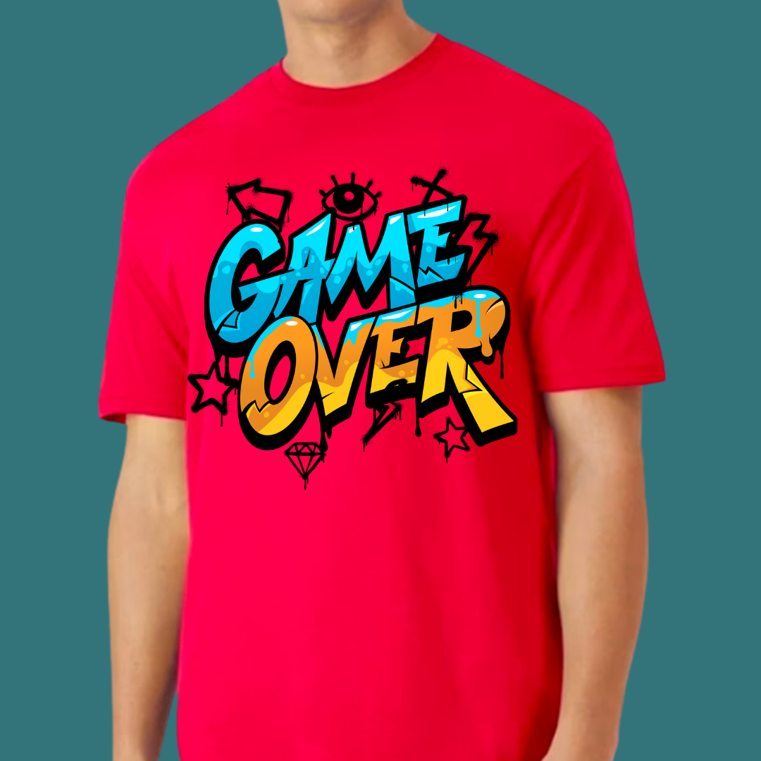 GAME OVER Short Sleeve T-Shirt – Unisex Streetwear