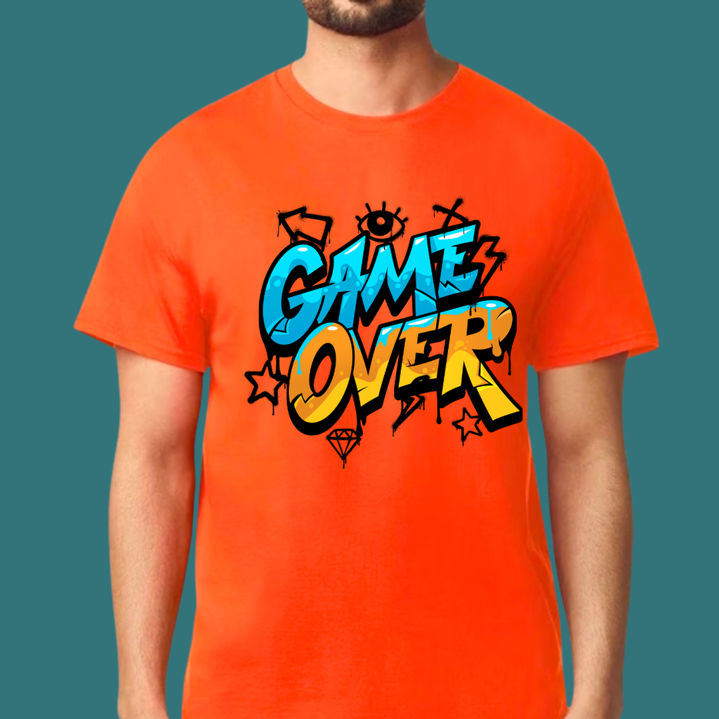GAME OVER Short Sleeve T-Shirt – Unisex Streetwear