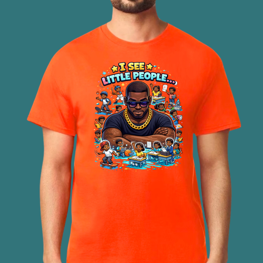 I See Little People Graphic T-Shirt | Family Humor Shirt