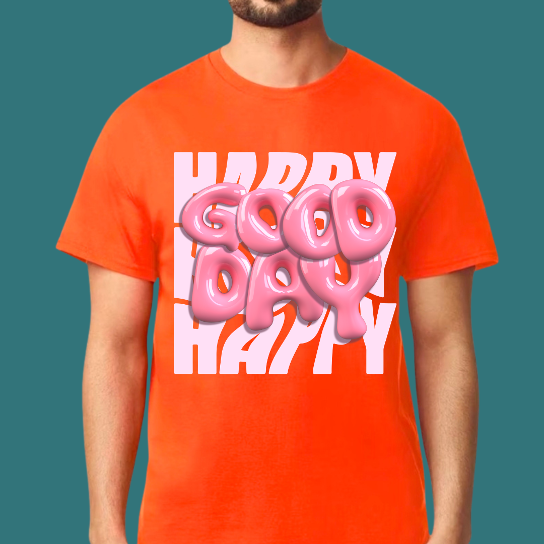 Good Day T-Shirt | Positive Vibes Graphic Tee | Ivriy American