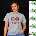 R&B Is My Jam T-Shirt | Vintage Music Lover Graphic Tee